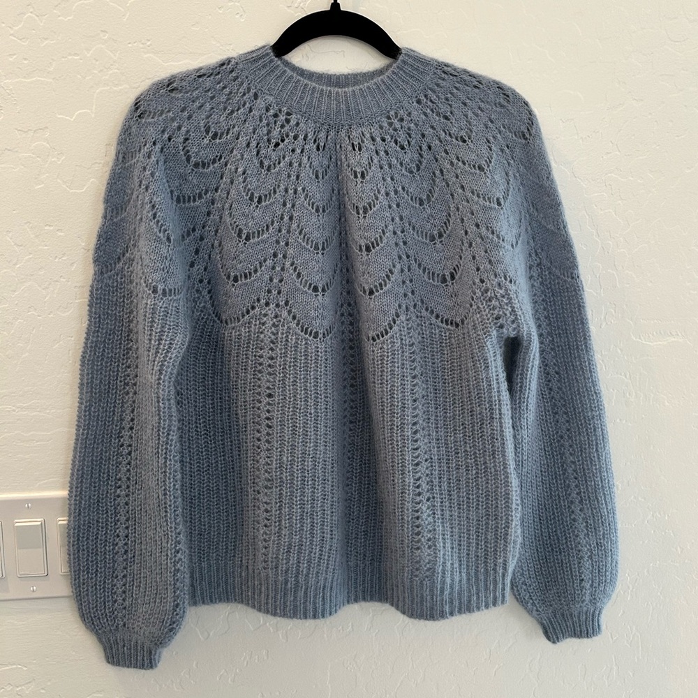 Sezane Paulin Sweater in blue